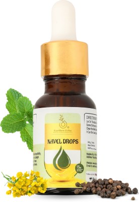 Earthen Echo Navel Drops, Belly Button, Nabhi Tel, Natural Digestion Booster, Unisex - 15ML(15 ml)