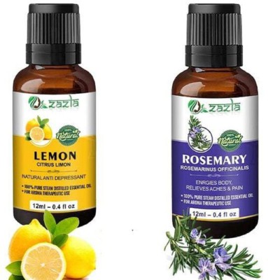 Zazla Essential Oil Lemon & Rosemary(24 ml)