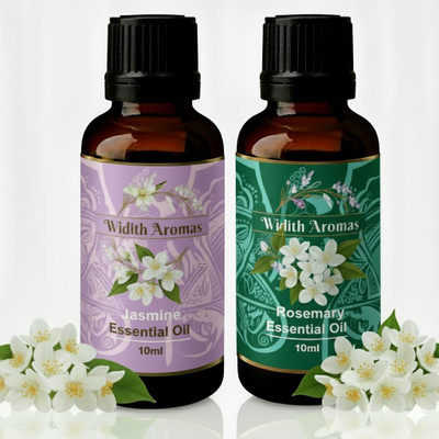 Widith Aromas Essential Oil 10ml (Jasmine + Rosemary)(20 ml)