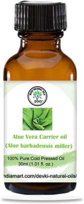 DVNO Aloe Vera Carrier Oil Pure & Undiluted for Balancing(30 ml)