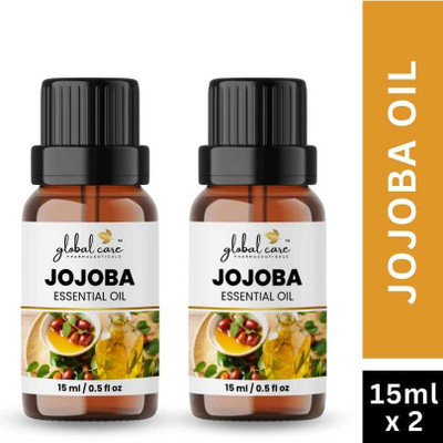global care Jojoba Essential Oil 15ml Pack of 2 – Natural Skin & Hair Care(15 ml)