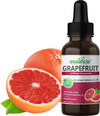 essancia Grapefruit Essential Oil for Skin, Hair Care & Aromatherapy - Pure & Natural(15 ml)