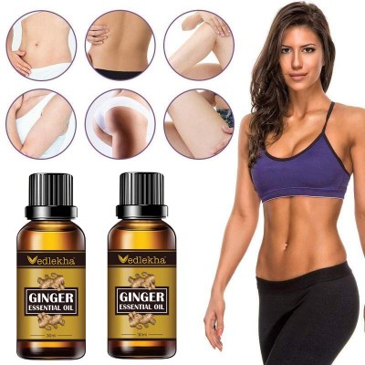 Vedlekha Slimming Fat Burner Oil for Fat Loss Fat Burner Weight Loss Oil-30ml-2-Bottle-(60 ml)
