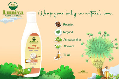 Lumiva Baby Massage Oil 200 ml(200 ml)