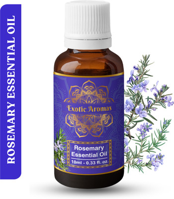 Exotic Aromas Rosemary Essential Oil for Hair Growth, Skin and Aromatherapy(10 ml)
