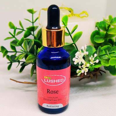 Enlushed Pure Herbal Rose Essential Oil Radiating and Rejuvenating(30 ml)