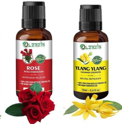 Zazla Essential Oil Rose & Ylang-Ylang(24 ml)