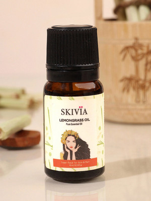 SKIVIA Lemongrass Essential Oil| Helps Remove Impurities | Minimizes Dandruff(10 ml)