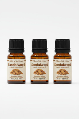 Elixir of the Forest Sandalwood Essential Oil | Chandan Oil | Calmness, Skin Glow & Meditation(30 ml)