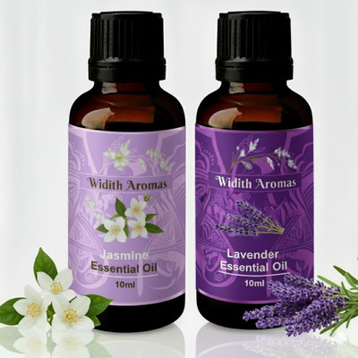Widith Aromas Essential Oil 10ml (Jasmine + Lavender)(20 ml)
