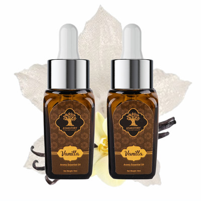 ATARSTORY Essential Oil for Diffuser, Perfect for Aromatherapy - 10+10ml (Vanilla)(10 ml)