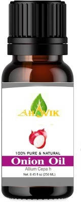 AHAVIK Onion Seed Carrier Oil 250ML HairGrowth|Skin Care|Body Pain(Pyaaz Tel)(250 ml)