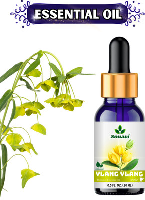 Sonavi Ylang Ylang Essential Oil - Aromatherapy for Calmness and Emotional Harmony(30 ml)