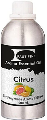 FAST FINE Pure Citrus Diffuser Aroma Essential Oil long lasting Aroma Perfume(500 ml)