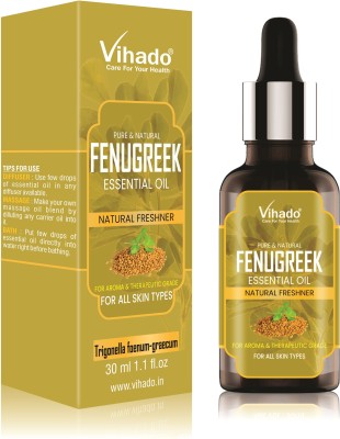 Vihado Best Essential Fenugreek Carrier Oil (10 ml) (Pack of 1)(10 ml)