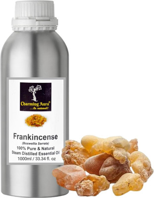 Charming Aura Frankincense Essential Oil | Ideal in Spiritual and Meditation practice(1000 ml)