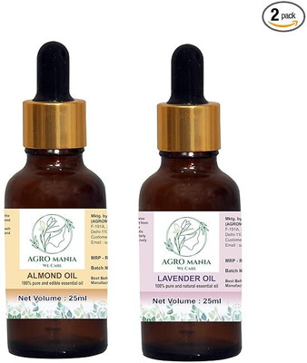 AGRO MANIA Almond & Lavender Essential Oil(50 ml)