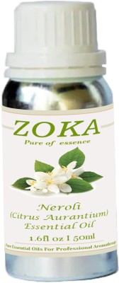 Zoka Neroli Essential Oil (Citrus Aurantium)(50 ml)