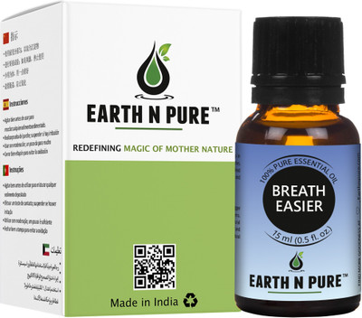 Earth N Pure Breath Easier Essential Oils Blend(15 ml)