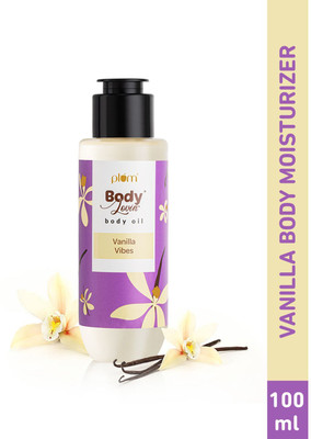 Plum BodyLovin' Vanilla Vibes Body Oil | Intense Moisture | Instant Glow(100 ml)