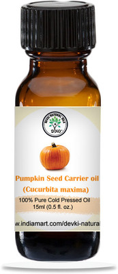 DVNO Pumpkin Carrier Oil Pure & Undiluted for Balancing(15 ml)