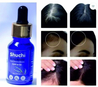 SHUCHI ShuchiRosemaryEssentian Oil/HairGrowth,skin,face/pure,Organic 15ml(15 ml)