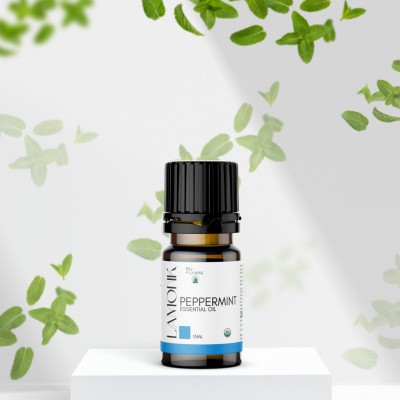 LA MONK Organic Peppermint Essential Oil(15 ml)