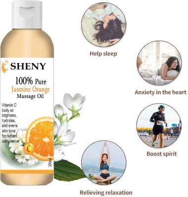 SHENY Jasmine Body Massage Oil Pack of 1(200 ml)