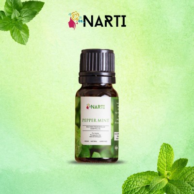 NARTI Peppermint Essential Oil Natural Ideal for Aromatherapy, Hair & Skin(100 ml)