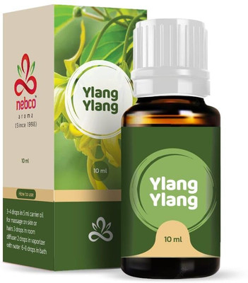 nebco aroma Ylang Ylang Essential oil for Skin Glow And Hairs |Helps in Concentration(10 ml)
