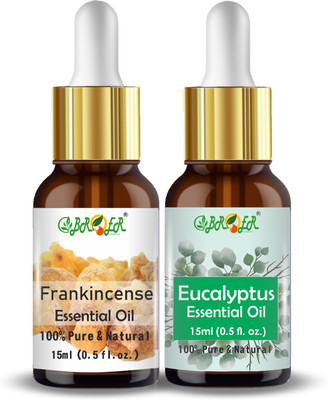 BROER Frankincense & Eucalyptus Essential Oil - Pure, Natural, Refreshing & Undiluted(30 ml)
