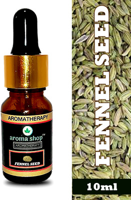 AROMASHOP AROMATHERAPY PURE AND NATURAL FENNELSEED ESSENTIAL OIL(10 ml)