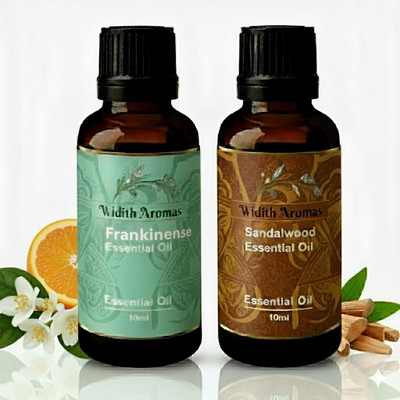 Widith Aromas Essential Oil 10ml (Sandalwood + Frankincense)(20 ml)