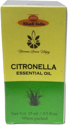 NIRVANA GRAM UDYOG ESSENTIAL OIL CITRONELLA 15ML PACK OF 1(15 ml)