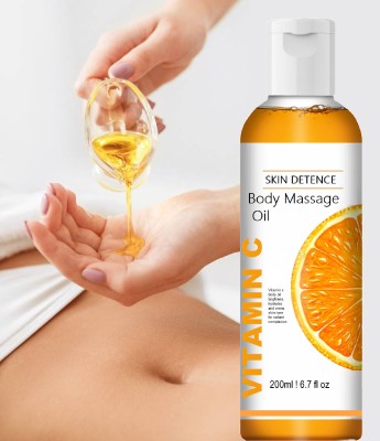 SHENY COLORS vitamin c essential full body massage oil for couples(200 ml)