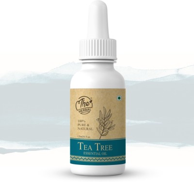 The Herbal Tea Tree Essential Oil Pure Natural & Organic for Skin Hair Pimples And Dandruff(15 ml)