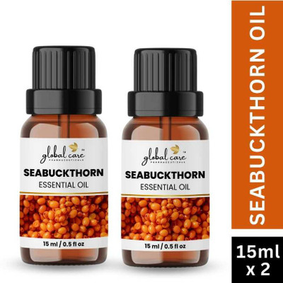 global care Seabuckthorn Essential Oil 15ml Pack of 2 – Natural Skin & Hair Care.(30 ml)