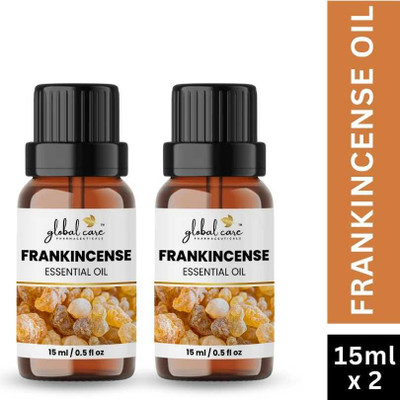 global care Frankincense Essential Oil 15ml (Pack of 2) – Stress Relief & Aromatherapy Oil(15 ml)