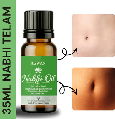 Agwan Natural Detox Belly Oil for Gas and Indigestion Relief(35 ml)