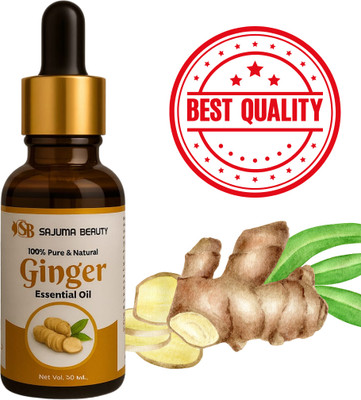 Sajuma Beauty Ginger Essential Oil – Anti-Nausea & Wellness Remedy(25 ml)