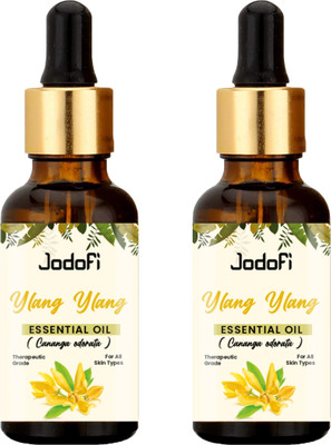 Jodofi Ylang Ylang Essential Oil Pure & Natural- Combo Pack of 2(30 ml)