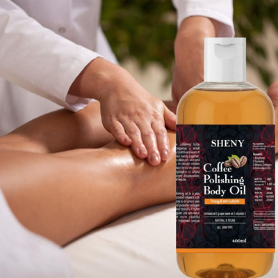 SHENY Coffee Body Oil Sexy Body Massage Oil Pack Of 1 400ML(400 ml)