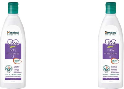 HIMALAYA BABY MASSAGE OIL 100 ML X (PACK OF 2)(200 ml)