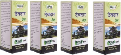 Sansu Deodar Oil ( Cedar Oil ) 50ml *4(200 ml)