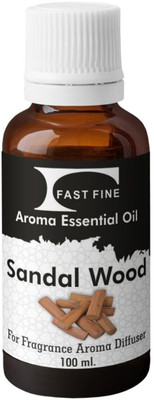 FAST FINE Pure Sandal wood Diffuser Aroma Essential Oil long lasting Aroma Perfume(100 ml)