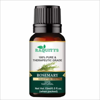 RAQUITYS Rosemary Pure and Natural Oils 15ML (Pack of 1)(15 ml)