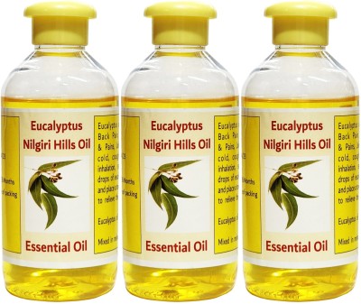 Eucalyptus Nilgiris Hill Oil - Pack Of 3(200 ml)