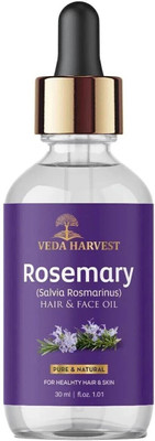 veda harvest Rosemary Essential Oil For Hair Growth, Anti Dandruff & Skin Care(30 ml)