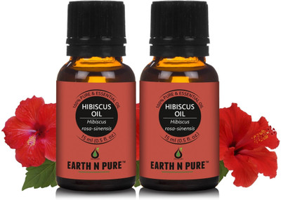 Earth N Pure Hibiscus Oil Pack Of 2(15 ml)
