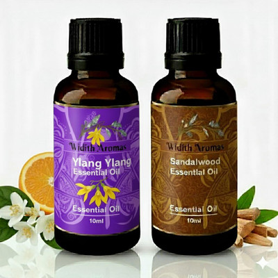 Widith Aromas Essential Oil 10ml (Sandalwood + Ylang Ylang)(20 ml)